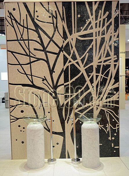 回顧2015廈門國(guó)際石材展上那些精美的石材展品設(shè)計(jì)（圖集）