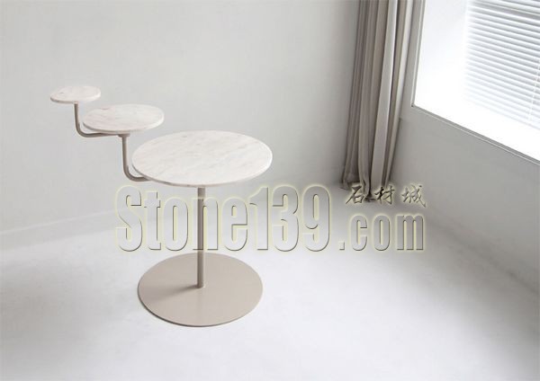 大理石蘑菇桌展示-來(lái)自太陽(yáng)系行星的設(shè)計(jì)靈感