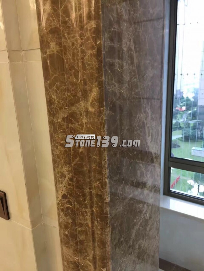 樂鴻石業(yè)主營水晶淺啡大理石