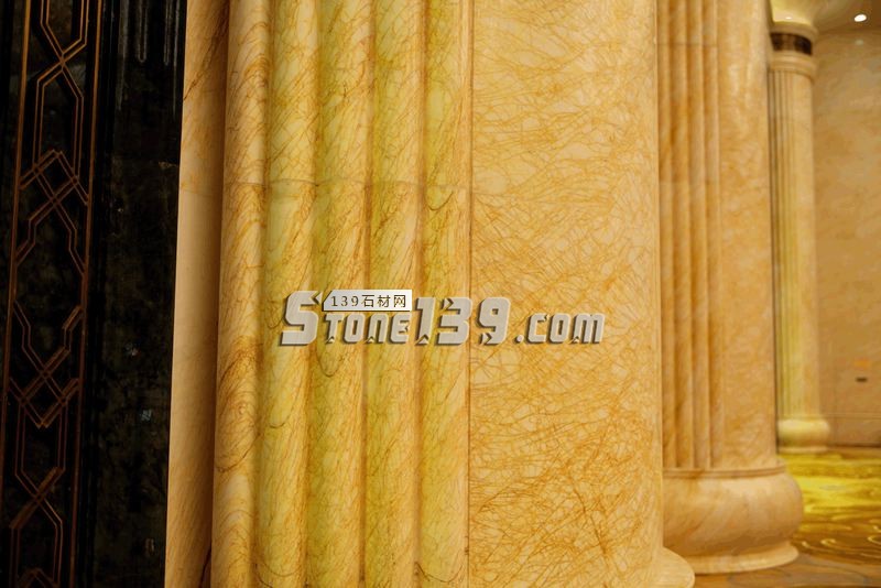 臻磊石業(yè)金蜘蛛大理石案例欣賞