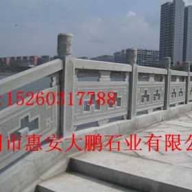 崇武石雕欄桿廠家，福建河道防護(hù)欄加工定制