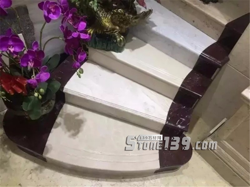 大理49款室內(nèi)大理石旋轉(zhuǎn)樓梯裝飾實例欣賞