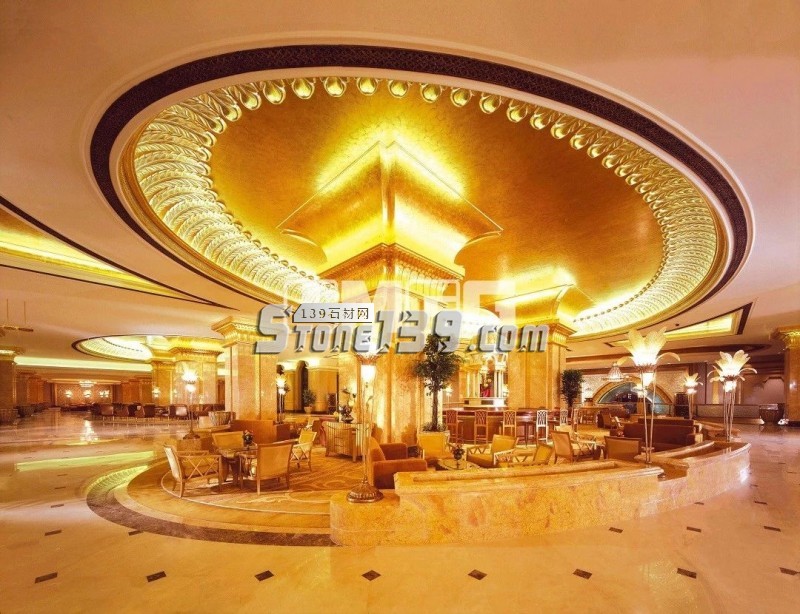 環(huán)球石材五星級酒店大堂案例 | 七種風(fēng)格七種美！