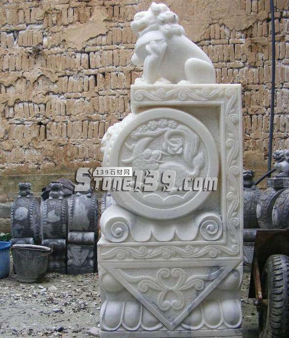 石材大門(mén)門(mén)墩
