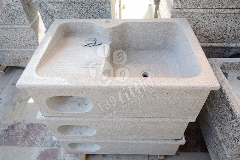 福建漳州洗衣池工廠樂(lè)晨石材批發(fā)花崗巖一體洗衣池