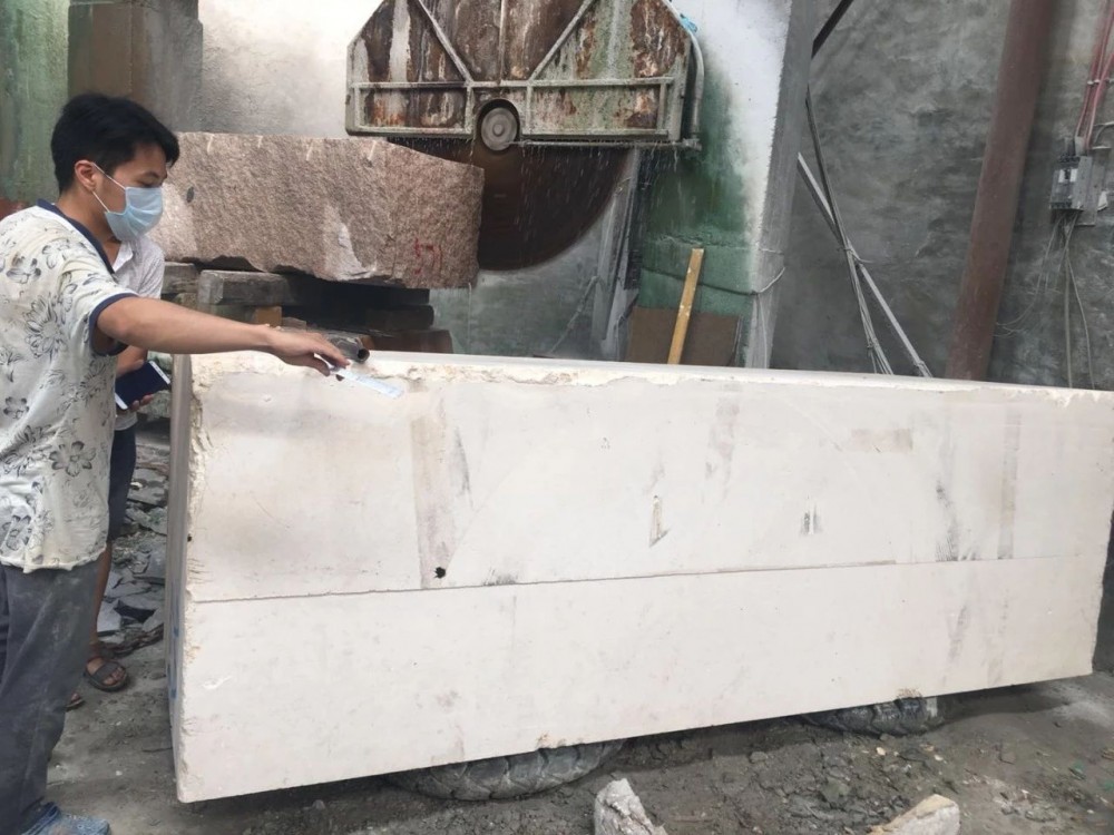 圖解石材圓柱弧形板的加工過(guò)程
