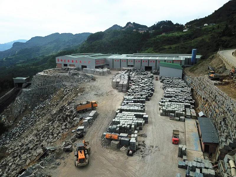桐梓縣這個石材小鎮(zhèn)年產值1.8億元，解決當地村民就業(yè)400余人