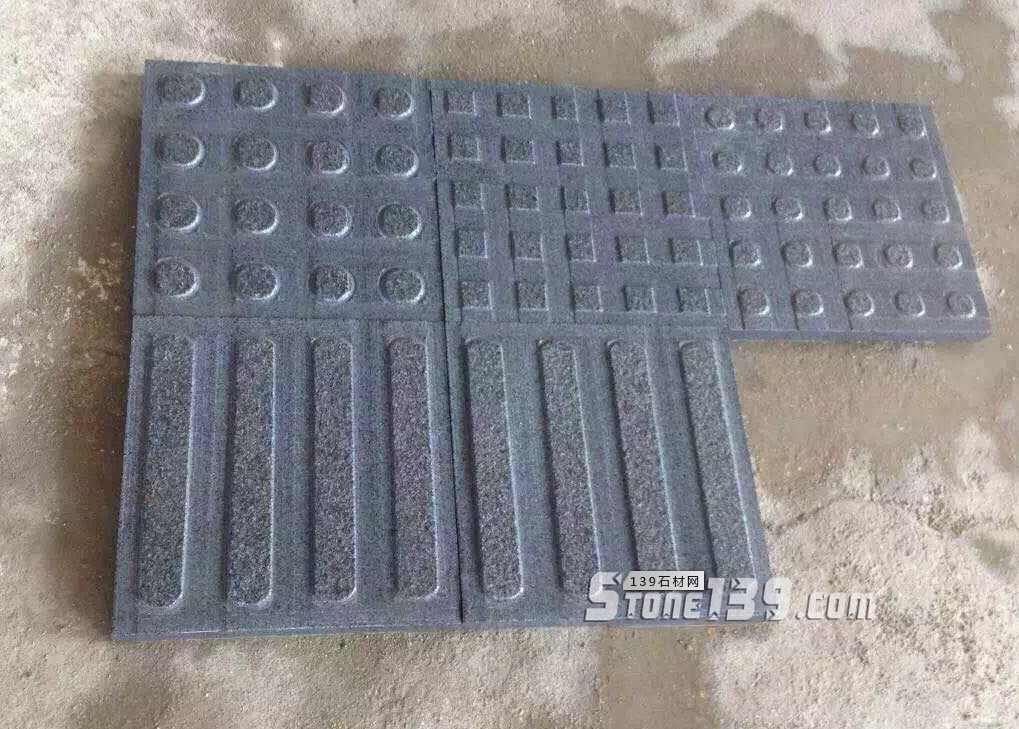 福建芝麻黑（長(zhǎng)泰老礦）石材各種表面及產(chǎn)品展示
