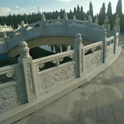 青石欄桿，石雕欄桿，石欄板，橋欄板