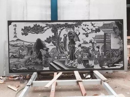 石材雕刻技術(shù)中的六大工藝（浮雕、圓雕、鏤雕、透雕、沉雕、線雕）
