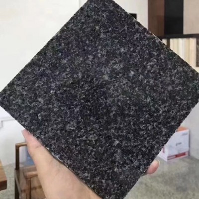 廣西芝麻黑（鐘山青）三大面磨光、火燒、荔枝